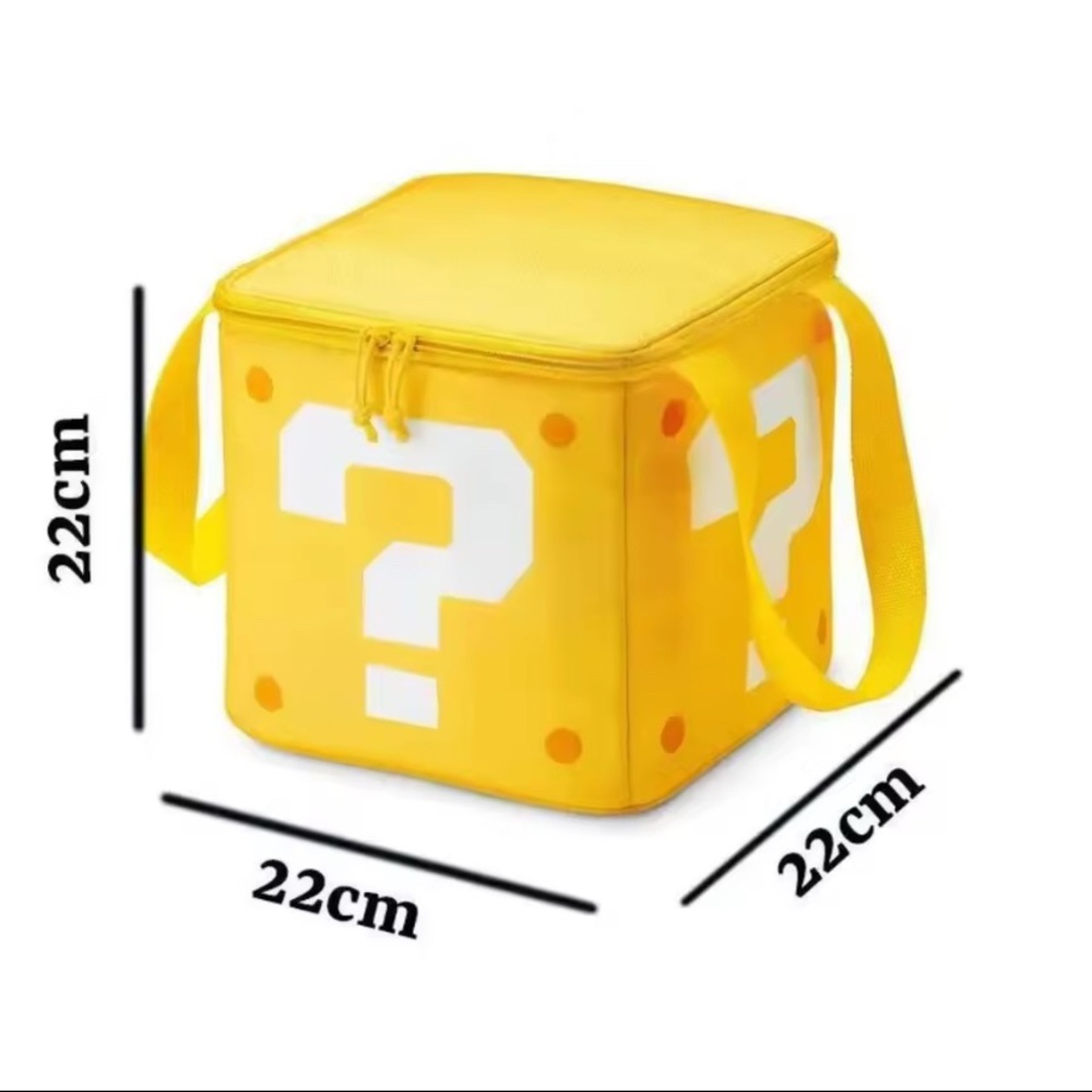 Nintendo Mario Bros Coin Lunch Bag Cooler Purse - Picture 4 of 4